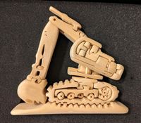 Bagger 3D-Puzzle in Naturholz - Dolfi Niedersachsen - Langenhagen Vorschau