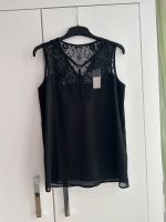 Guess ärmellos Bluse schwarz Spitze neu mit Etikett Gr. M 38 Kr. München - Aschheim Vorschau