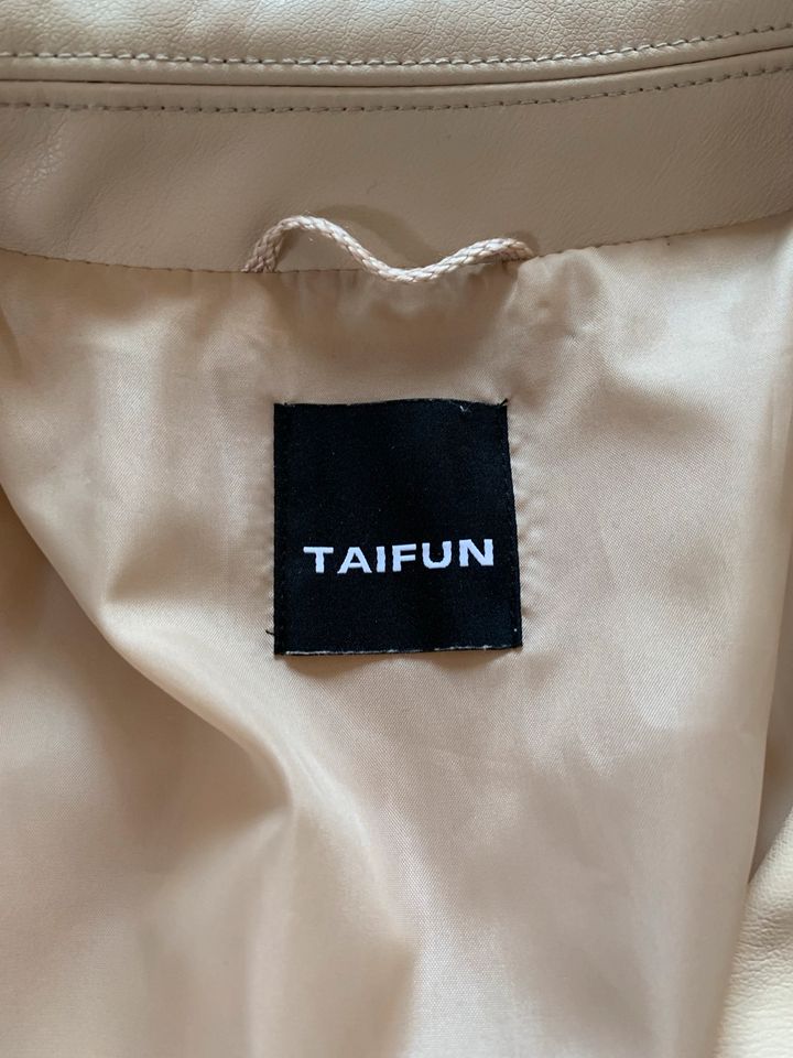 Beige Lederjacke von Taifun L in Dresden