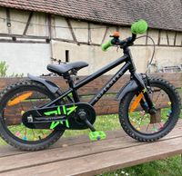 16 Zoll Superhero Kinderrad, MTB, schwarz, neongrün Sachsen - Zwenkau Vorschau