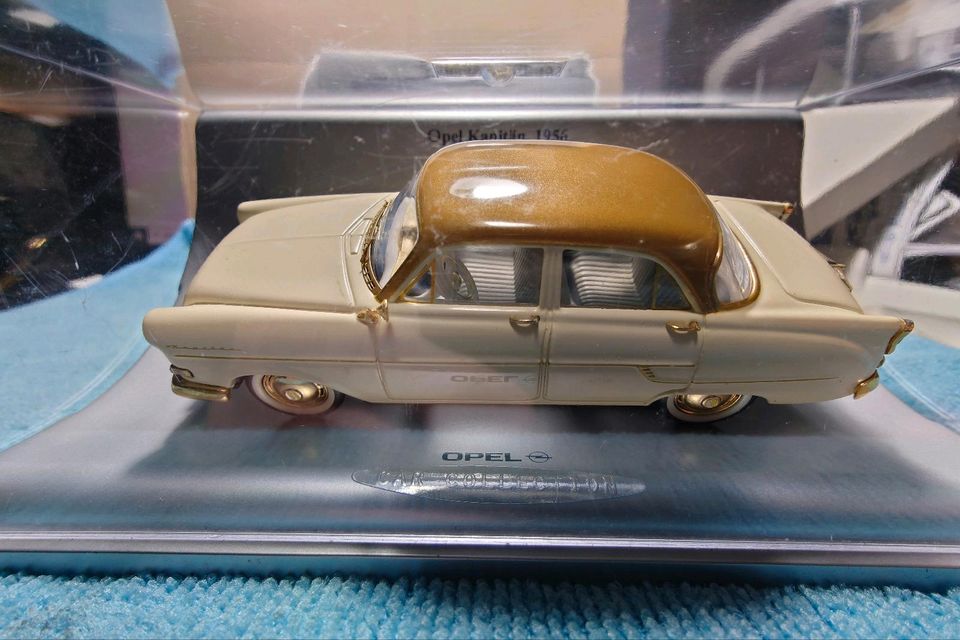 Opel Kapitän 1956 Schuco für Opel Car Collection 1:43 Créme/gold in Teltow