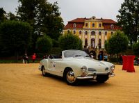 Karmann Ghia Cabrio Oldtimer & Hochzeitsauto mieten in Leipzig! Leipzig - Wahren Vorschau