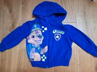 Weste Kapuzenweste Hoddie Sweatweste Gr. 80/86 Paw Patrol Chase Saarbrücken-Halberg - Schafbrücke Vorschau