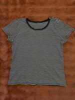 C&A basic T-Shirt schwarz weiß XL 42 gestreift Baumwolle Köln - Porz Vorschau
