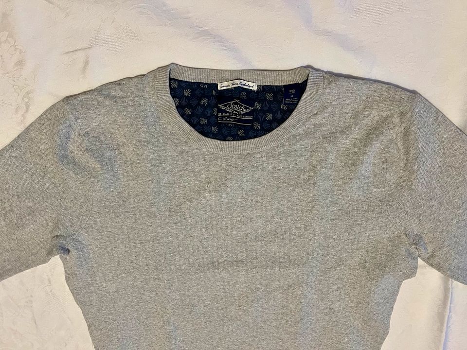 Scotch & Soda Pullover in hellgrau (Größe M) in Beverungen