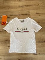 Gucci Tshirt Logo | Gr L weiß | Stripe CC Shirt XL shirt Supreme Baden-Württemberg - Ettlingen Vorschau