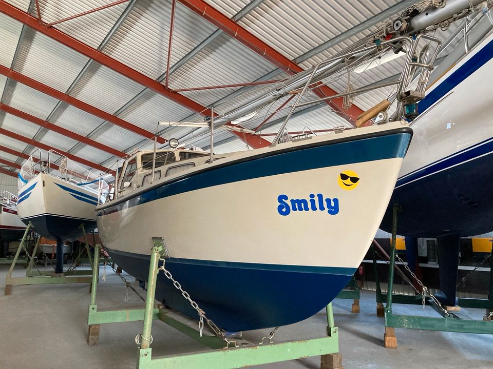 Boot Yacht Aufbereitung Polieren Antifouling  Segelboot Motorboot in Süderbrarup