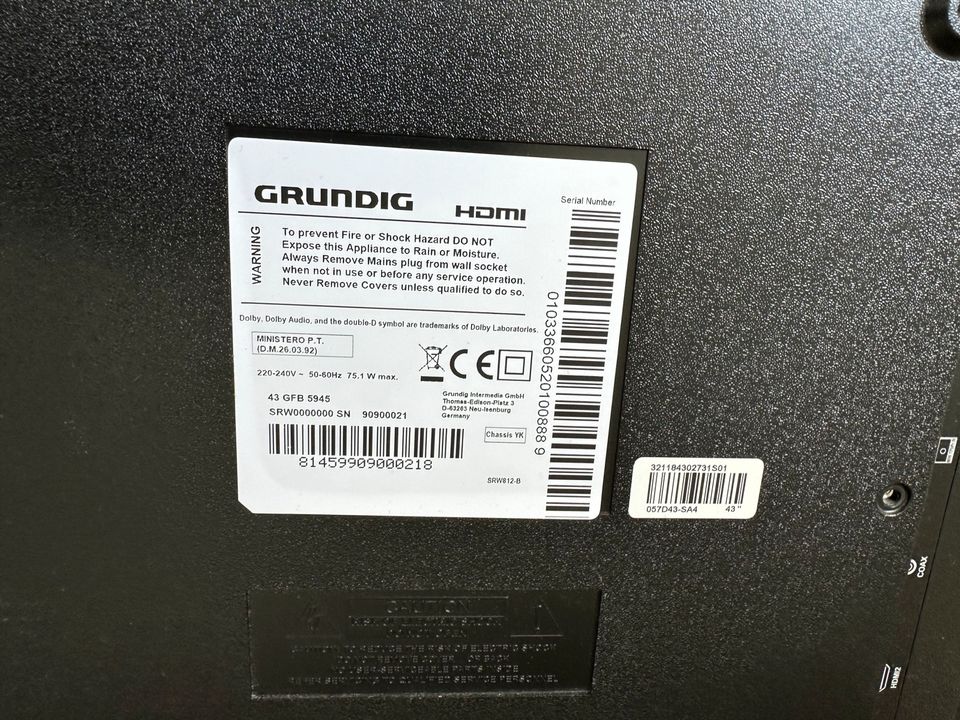 2 defekte Grundig Fernseher/TV in Haßfurt