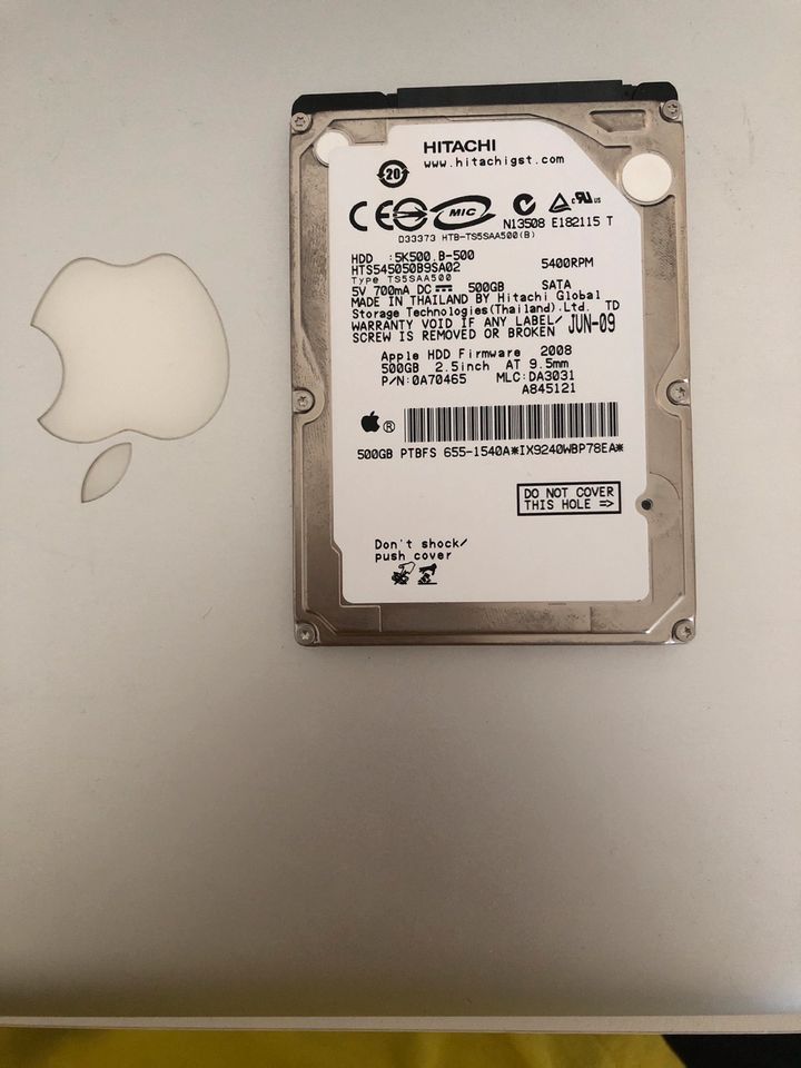 MacBook Pro Festplatte 500GB in Berlin