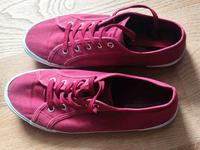 Schuhe, Damen, 41, rot, Stoff München - Pasing-Obermenzing Vorschau