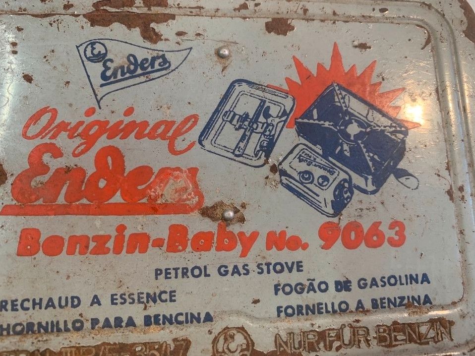 Original Enders Benzin - Baby No.9063 Petrol Gas Stove in Neuenhaus