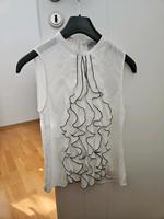 H&m Rüschen Bluse weiß schwarz Gr 34 Niedersachsen - Bückeburg Vorschau