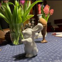 Fröhlicher Hase, Rosenthal, Ostern Deko, erste Wahl. Max Fritz Warendorf - Müssingen Vorschau