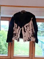 Pelzjacke (Echtpelz) Schwarz/Weiß Hessen - Sinn Vorschau