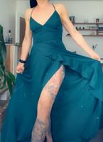 Langes Kleid XS Petrol Vahr - Neue Vahr Südost Vorschau
