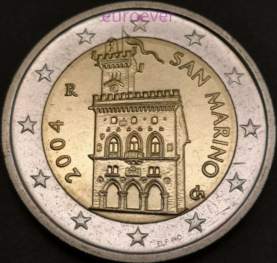 2 Euro San Marino 2002 - 2023 // UNC / Coincard / PP / Rolle in Frankfurt am Main