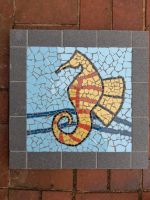 Seepferdchen Mosaik 39,5 cm x 39,5 cm Rostock - Pölchow Vorschau