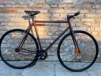 Focale44 Fixie Singlespeed Stahlrahmen braun Baden-Württemberg - Karlsruhe Vorschau