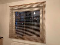 Holzjalousie Jalousie Eichenoptik 160x145cm Düsseldorf - Benrath Vorschau