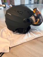 Alpina Ski Helme - black matt - 54-57cm mit klapp  Visier Hessen - Flieden Vorschau