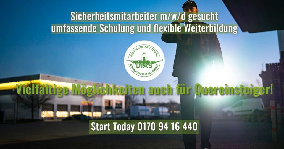 Sicherheitsmitarbeiter m/w/d – Quereinsteiger willkommen! in Leipzig