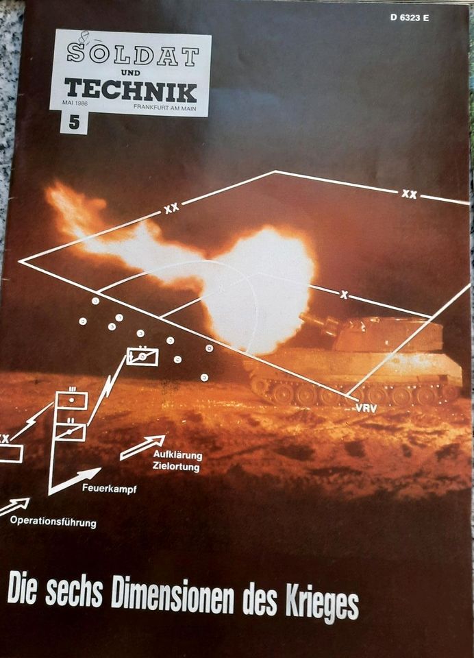 10 Magazine 'Soldat und Technik' von 1986' in Leutershausen
