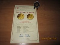 1 Goldmark 2001 13,92 mm 2006 999 Gold mit Zertifikat Bergedorf - Hamburg Lohbrügge Vorschau