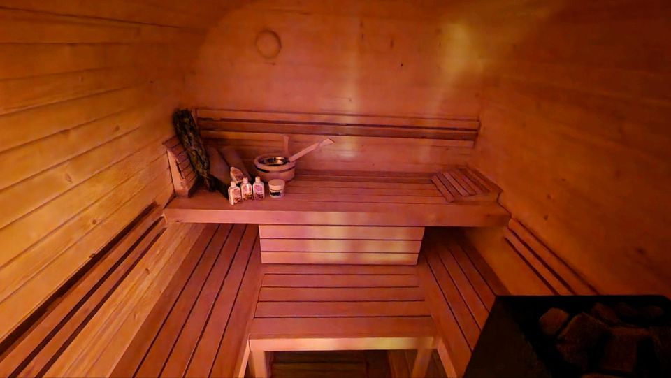 Angebot März Mobile Fasssauna Quadrosauna Wellness event mieten in Schwarzenborn