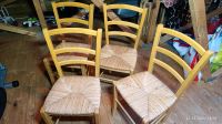 4 Holzstühle mit Korbgeflecht Sachsen - Eppendorf Vorschau