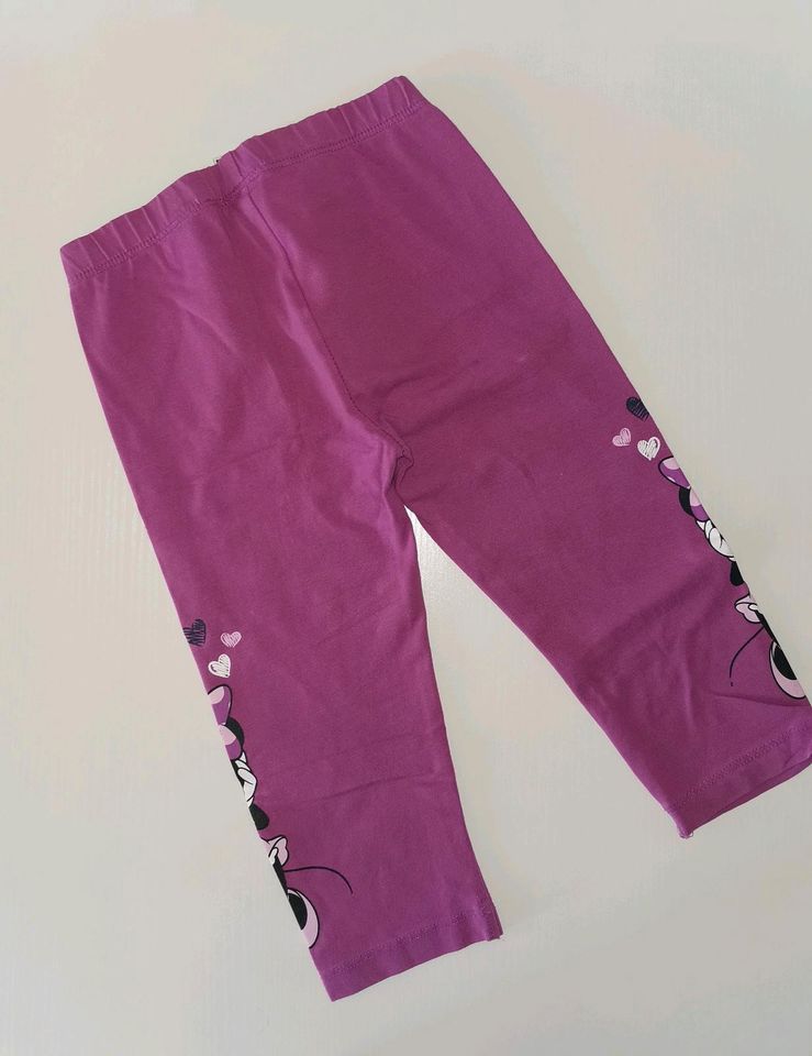 Süsse Capri Leggings "Minnie Maus" Gr. 104 in Stavenhagen