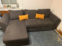 Sofa mit Schlaffunktion + Stauraum (Anthrazit) Rheinland-Pfalz - Weisenheim am Sand Vorschau