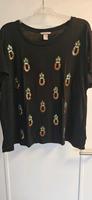 H&M T-Shirt Pailletten/Glitzer Bayern - Oberasbach Vorschau