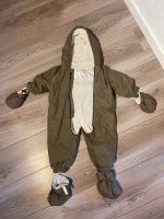 Schneeanzug Overall 74 80 mit Handschuhen Schneeschuhen Olive Niedersachsen - Edewecht Vorschau