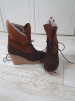 Wildlederstiefeletten  Tamaris, Gr. 39, braun, Keilabsatz, neu Berlin - Spandau Vorschau