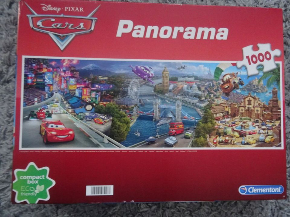 5x Puzzel Kinderpuzzel Planes Cars Panorama Dragons clementoni in Siegen