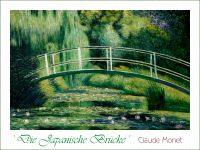 Claude MONET ' Die Japanische Brücke ' 180 x 120 cm auf Leinwand Berlin - Spandau Vorschau