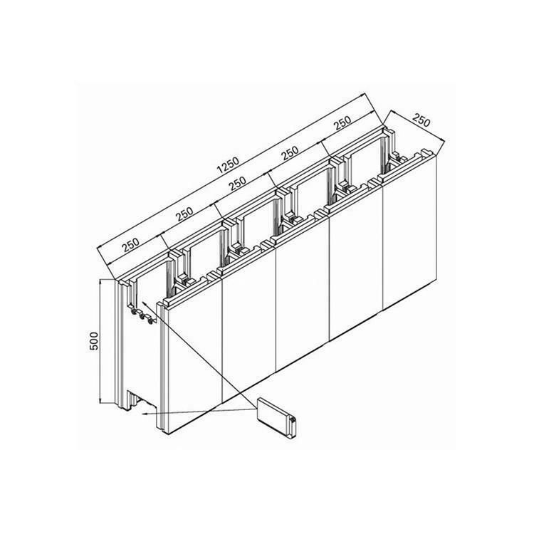 Styropor - Systempool EPS30 mit Treppe gesamte Breite 700x350x150 in Alzenau