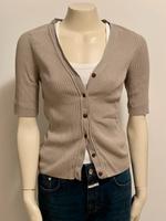 WIE NEU! CLOSED Cardigan Taupe NP200€ Gr.S/36 Hessen - Seligenstadt Vorschau