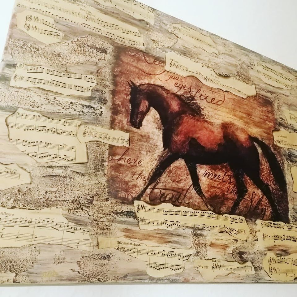 Bild Leinwand Bild für Pferde Liebhaber in Elz