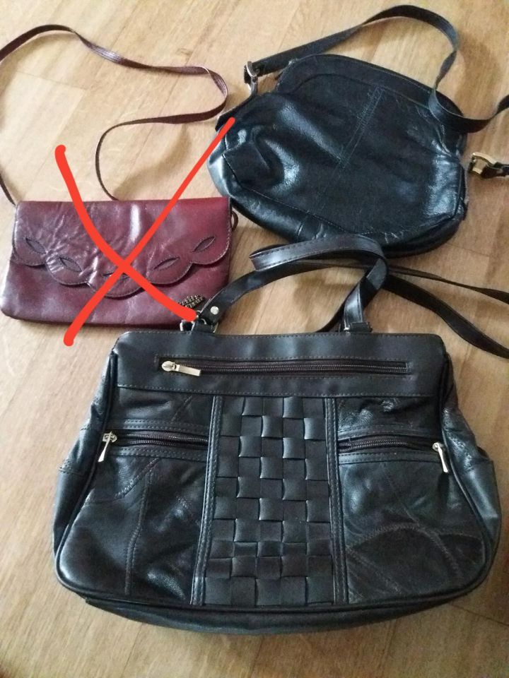 Handtaschen vintage retro Taschen Umhängetasche Ledertaschen in Bad Laasphe