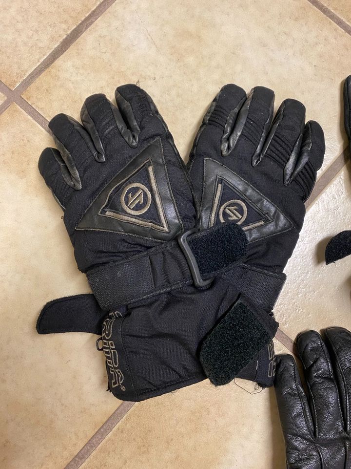 Motorrad Handschuhe, Lederhandschuhe in Nidda