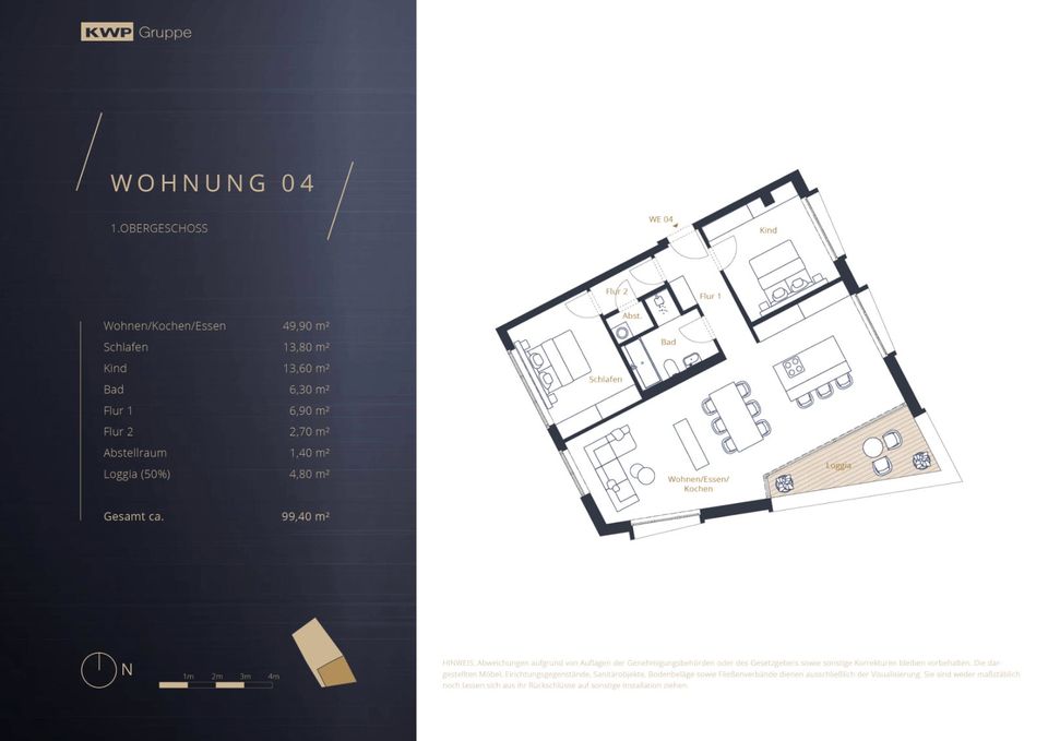 NEUBAU EIGENTUMSWOHNUNG im LEIPZIGER SÜDEN | 3 - 4 Zimmer | 114 - 129 m² | NUR 2.000m bis zum SEE ***EINBAUKÜCHE im Wert von 15.000€ GESCHENKT*** / WOHNUNG KAUF in Leipzig