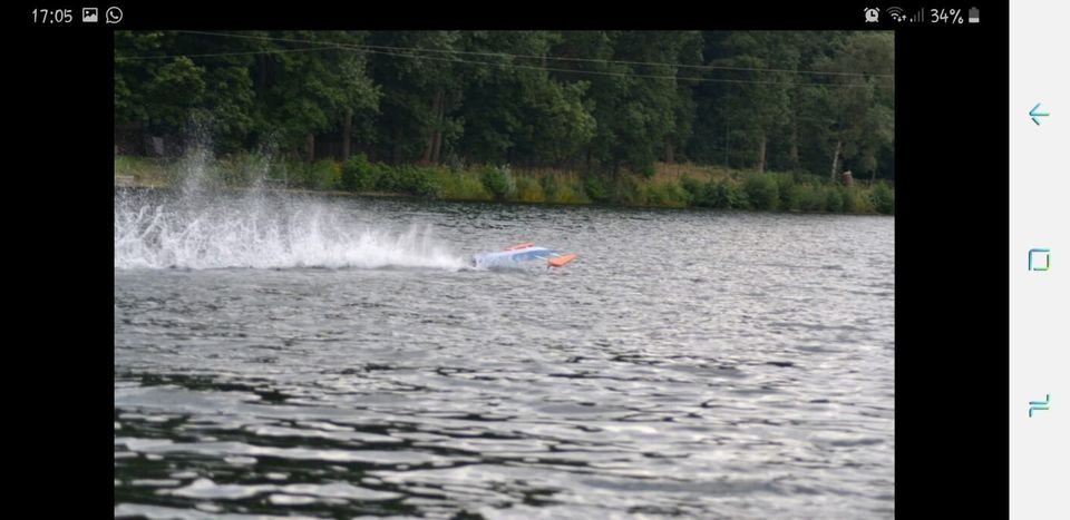 RC Powerboat Riesenrigger DIY ! EINZELSTÜCK ! 160 cm bis 160 km/h in Hagen