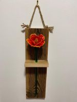 Wandaufhänger mit Glasblume, Muttertag, Geburtstag, Hochzeitstag Bayern - Eschlkam Vorschau