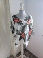 Tunika/Shirt Palmen Blumen Gr.0XL/44 weiss Nordrhein-Westfalen - Langenfeld Vorschau