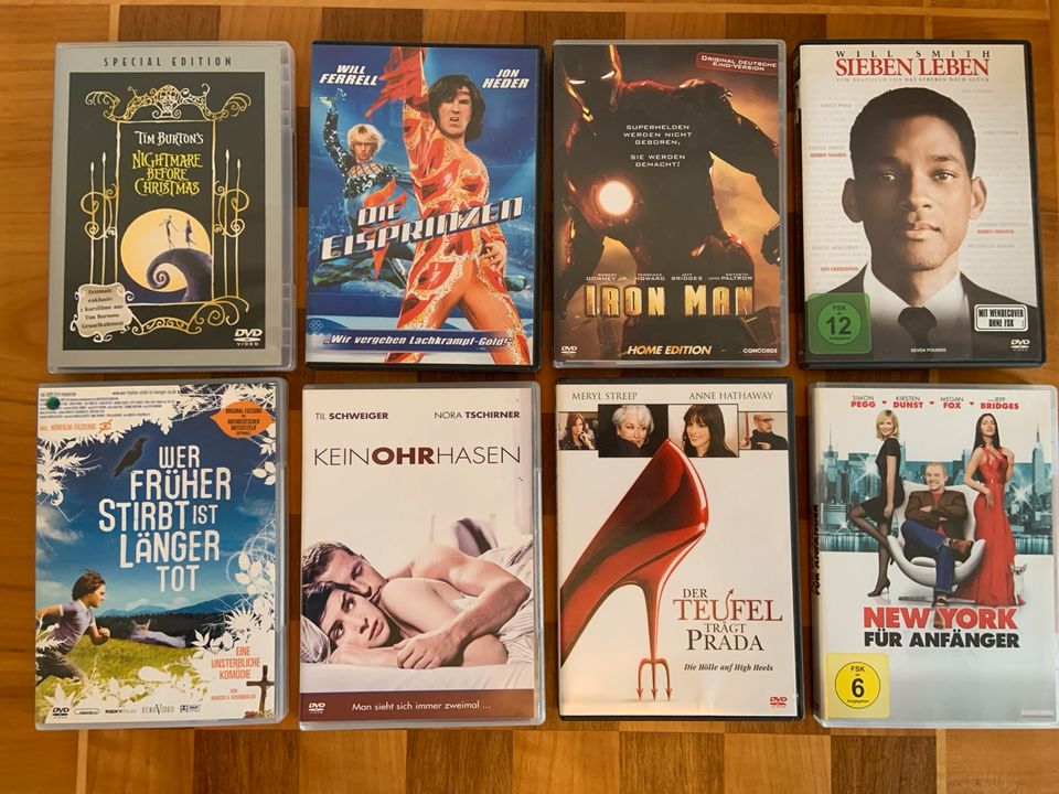 Filmsammlung Bluray DVD Iron Man, Eisprinzen, KeinOhrHasen, New Y in Darmstadt