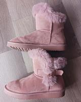 Winterboots Fellboots Boots Gr.40 rosa altrosa rose Hessen - Groß-Zimmern Vorschau