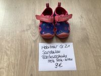 Sandalen Sommer Hobibear Barfussschuhe Größe 21 Herz pink blau Hessen - Pohlheim Vorschau