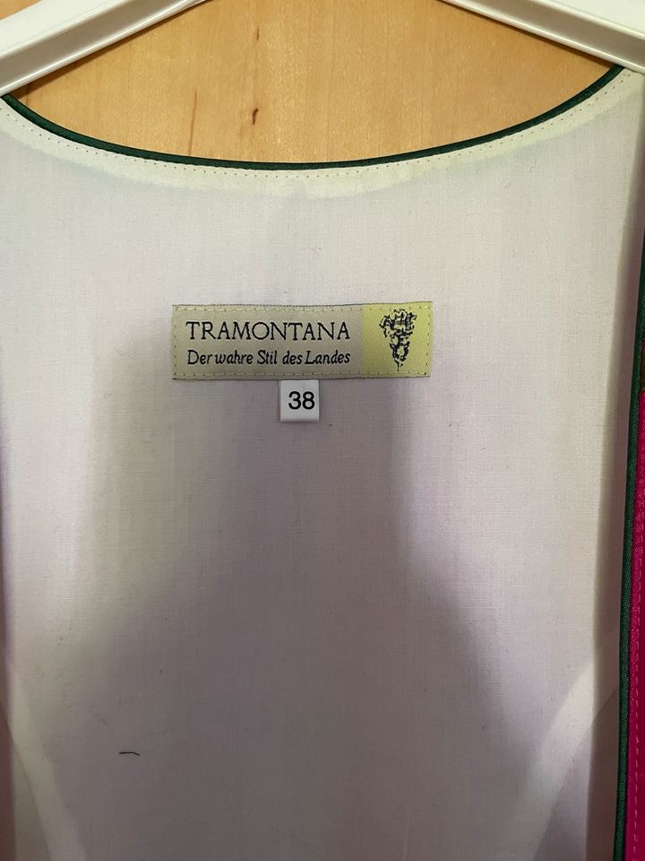 Tramontana Dirndl Gr. 38 pink/grün in Hof (Saale)