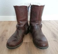 braune Leder Stiefel Niedersachsen - Bassum Vorschau